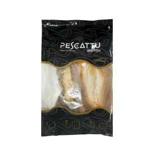 Filé espalmado pescada gó com pele